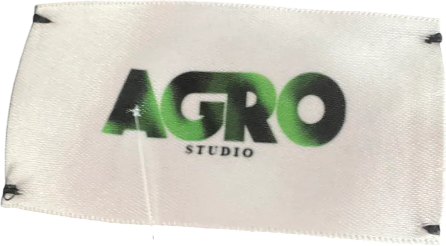 agro studios Black Leather Cross Back Strappy Halter Neck Crop Top UK S