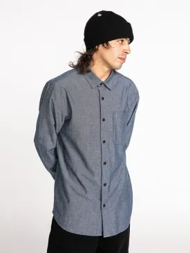 Date Knight Long Sleeve Shirt - Navy