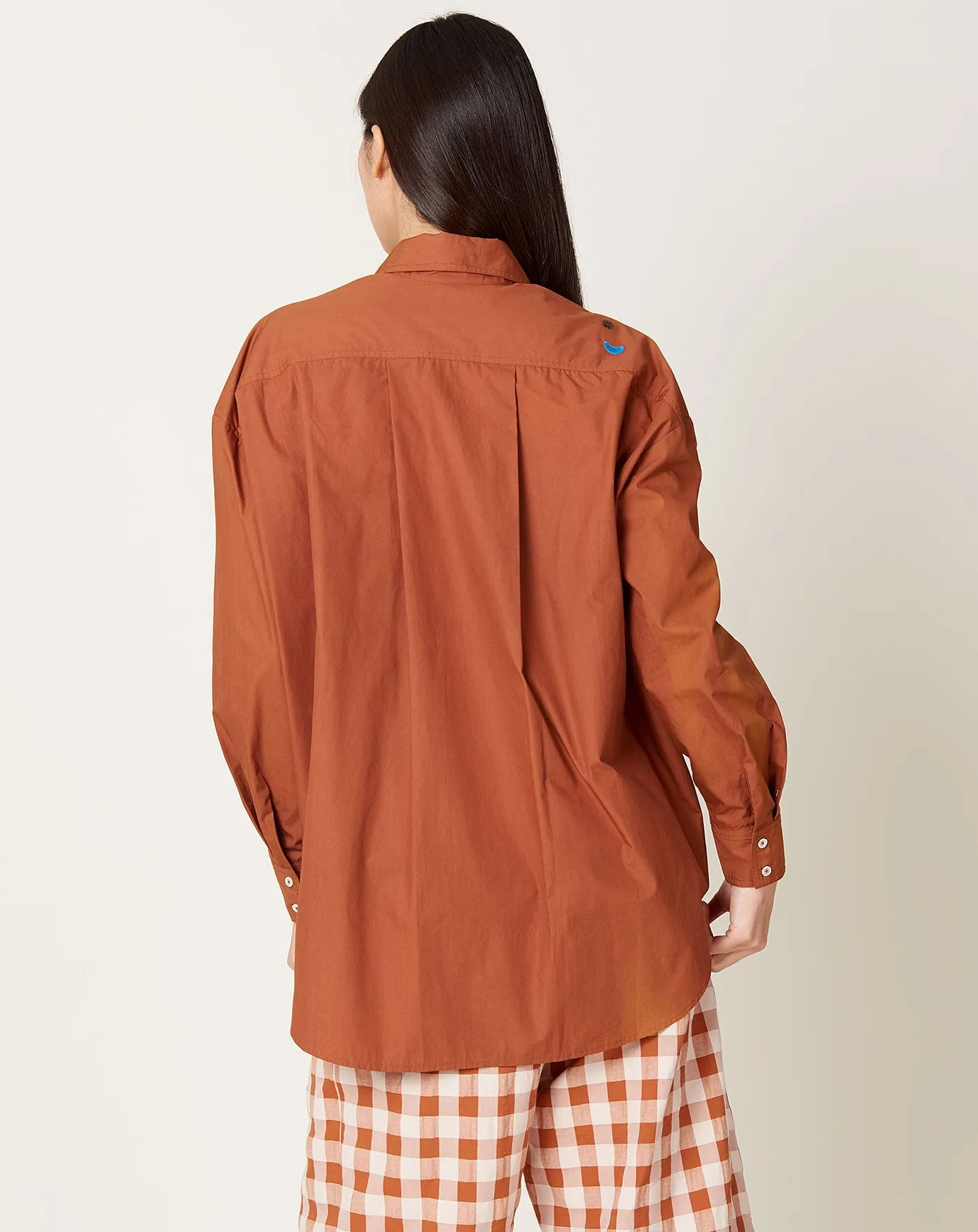 Francine Shirt in Terra Cotta