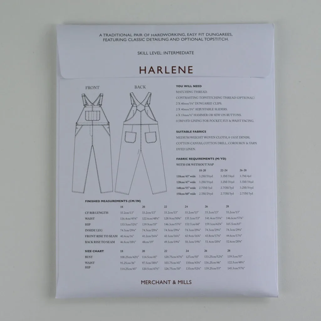 Harlene UK 18-28 - Sewing Pattern | Merchant & Mills