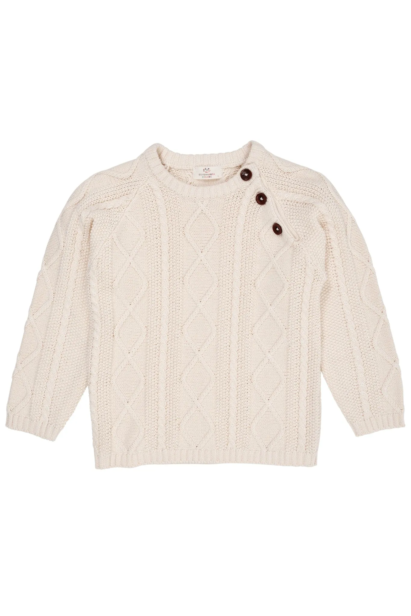 KNITTED JUMPER - CREAM