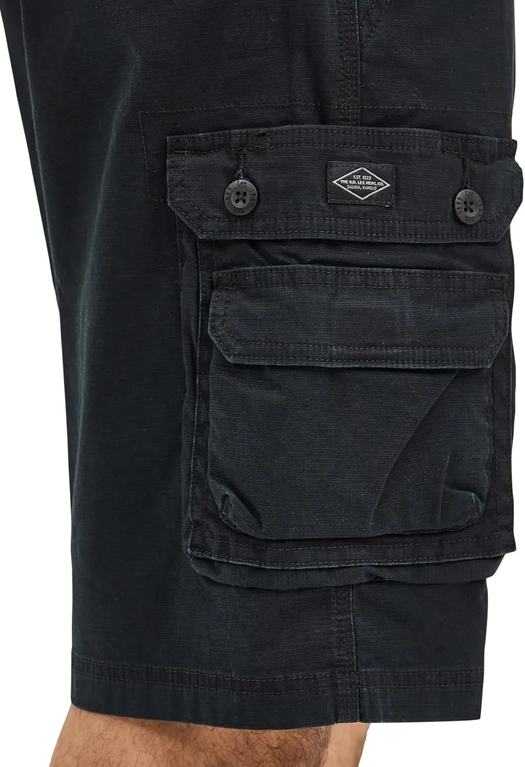 Lee Men's Dungarees New Belted Wyoming Cargo Short