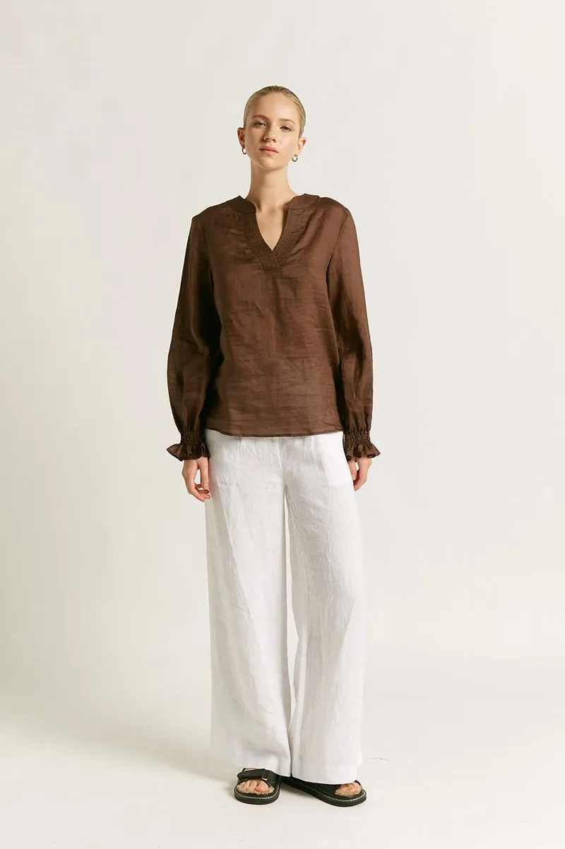 Oia Ramie Top