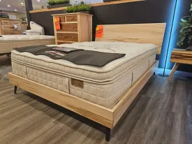 Solid Ambrosia Maple Amish platform bed was $3799