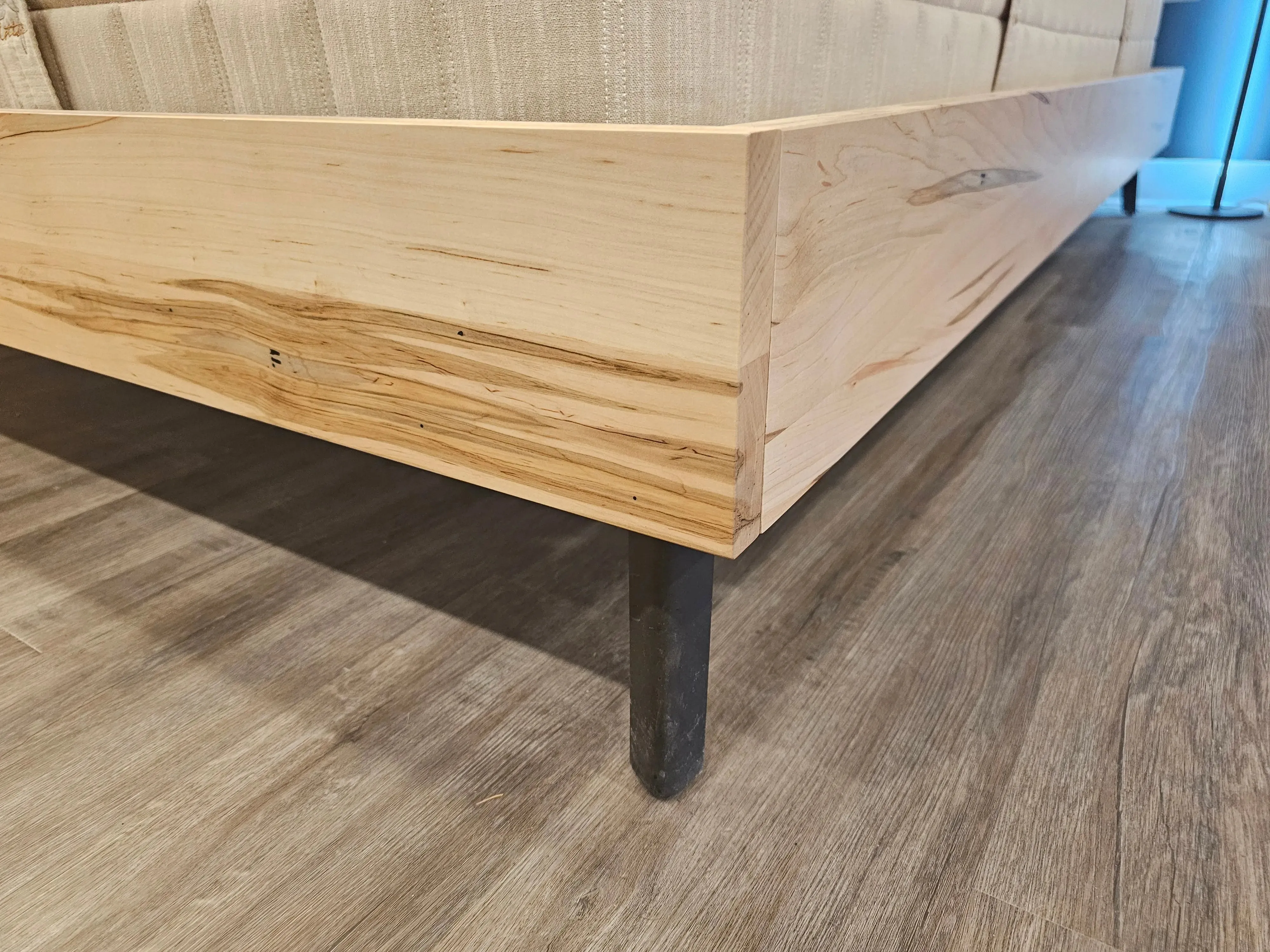 Solid Ambrosia Maple Amish platform bed was $3799