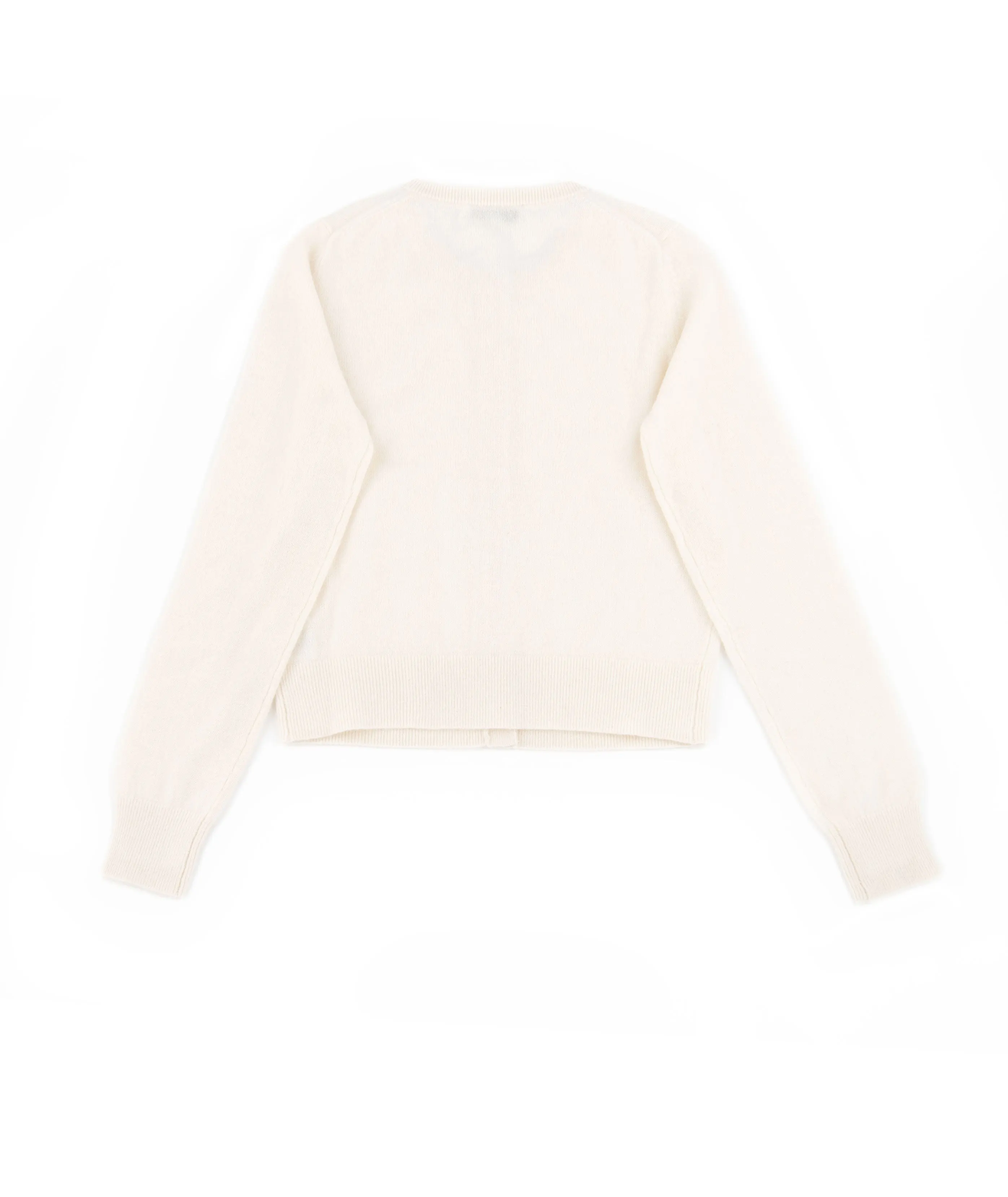 White Warren Women Cashmere Essential Crewneck Cardigan